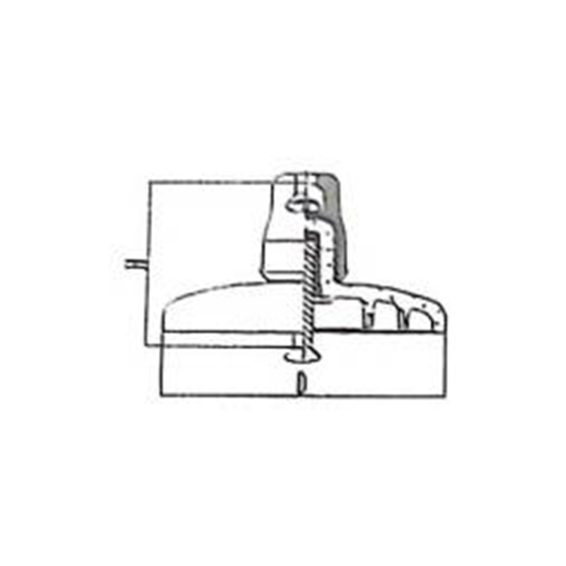 Стандартные дисковые подвесные стеклянные изоляторы